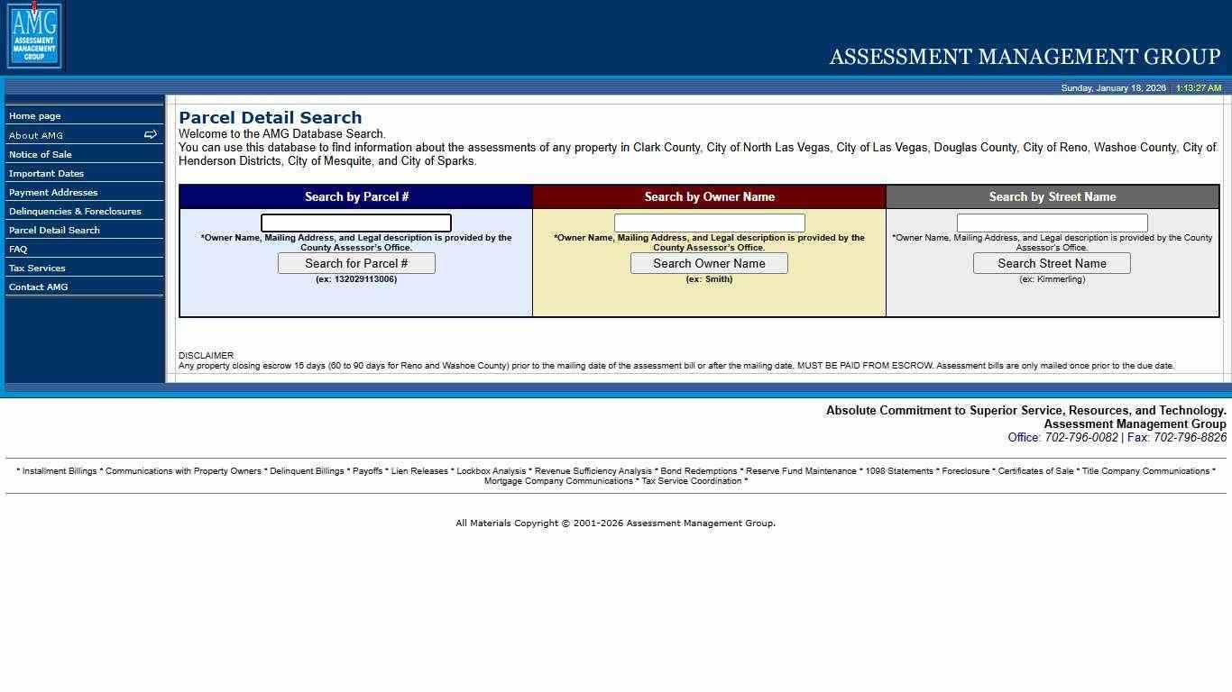 Assessment Management Group