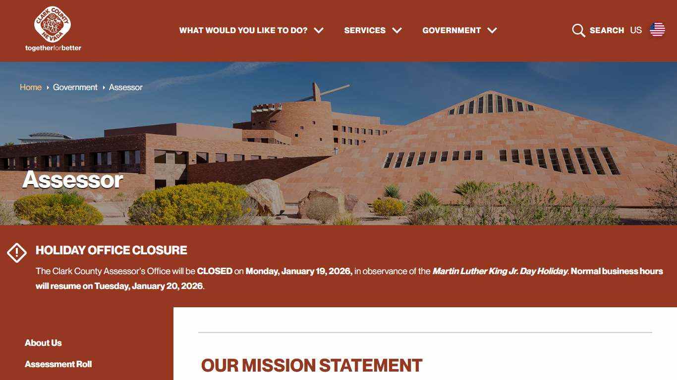 Clark County Assessor's Office | Official Site